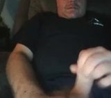 Grote buik vrachtwagenchauffeur papa komt klaar snapshot 2