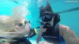 Vodichkina and Farkas underwater hot lesbians snapshot 9