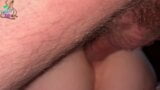 Caressing pussy with my hands and then cumming in my girl's ass close-up snapshot 20