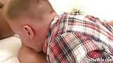 Sperma fressenender cuck beobachtet die ehefrau adele sunshine, nimmt einen bbc in den arsch snapshot 11