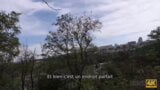 HUNT4K. Niño cuenta efectivo mientras cazador maduro analiza su novia al aire libre snapshot 7