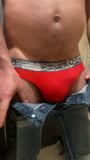 Hot bulge in jeans snapshot 6