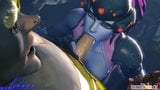 Stunning Widowmaker and Mercy sex hammering compilation snapshot 3