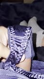 Cum in purple satin gstrings snapshot 1