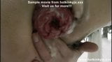 Anal self fisting and prolapse in the snow Hotkinkyjo snapshot 9