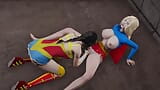 Supergirl x Wonderwoman Public sex shemale snapshot 5