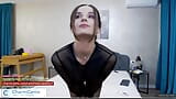 Watch Camgirl Helenwaldorf seduce in sultry lingerie, sheer blouse, and stockings! snapshot 4