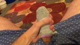 Buddy fucked and shot his cum in my wife's sock!! snapshot 2