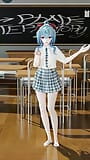 School Uniform Ganyu YYDS - user2571564 - Blue Hair Color Edit Smixix snapshot 2