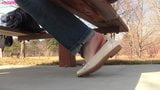 Neues volles Video des neuen Modells 7 des weißen Loafers, Schuhspiel snapshot 13