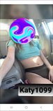 Horny girl masturbate in the car before boyfriend coming in snapshot 7
