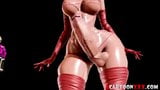 3D futa babes sucking big dick nicely snapshot 10