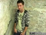 Cute British twink Nathan B masturbates after an interview snapshot 2