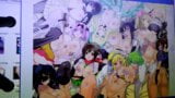 Sborra omaggio - un sacco di ragazze Senran Kagura in una grande sborrata snapshot 5