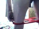 cross-dressing slave does spanking, cbt and nipple torture snapshot 2