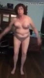 My naked wife Kay doing jumping jacks in SLOW MOTION!!! snapshot 2