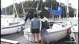 The boat ride with Charlotte and Julia Crow gets steamy as they start craving DP snapshot 1