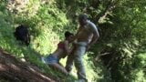 Old man fucked me in the woods - Public Sex snapshot 11