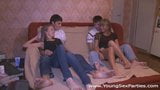 Swinger sex warming up teens' cocks and pussies snapshot 2