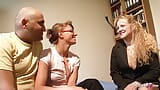 German Mature teach small Dick Husband to Fuck his horny wife in FFM 3Some snapshot 1