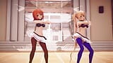 MMD R-18 Аниме-девушки сексуально танцуют, клип 266 snapshot 7