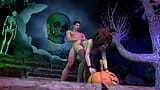 Cass la MILF sexy se fait baiser par derrière, spécial Halloween snapshot 11