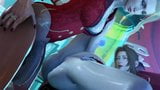 Futa Scarlet creampies Aerith Gainsborough snapshot 7