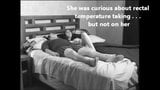 彼の直腸温を測りながら彼女が彼をなでる snapshot 1