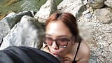 PART2 - Ang Sabi ko tara sa FALLS hindi SUCK MY BALLS - Pinay Reima Public Waterfall Fuck snapshot 3