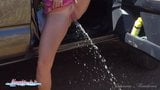 MILF Joanna Meadows pissing in public all over Maui snapshot 3