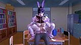 Cosplay, une lapin chevauche son camarade de classe - hentai 3D non censuré V344 snapshot 1