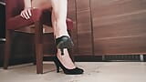 I order you to lick my dirty high heels snapshot 6