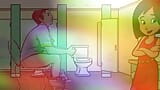 AUDIO ONLY - Gay bathroom dirty talk, straight male gets shemale JOI snapshot 2