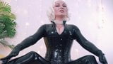 Latex Rubber Catsuit and Gloves, Fetish Video For Free 4k snapshot 6