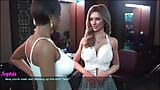 Awam - gratis - día 20 - parte 4 - Sophia mostró sus tetas en el salón para el cabello. snapshot 14