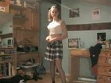 Hot Schoolgirl Striptease snapshot 5