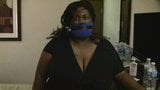 Beautiful Ebony BBW in Bondage snapshot 11