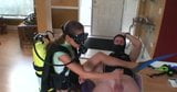 Handjob in Scuba Gear snapshot 2