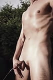 Most erotic piss video? I guess it is. Skinny guy piss outdoor in the sunlight snapshot 2