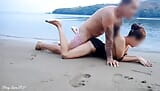 Pinay Scandal - sexo público amador na praia snapshot 9