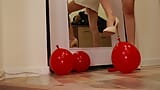 Heels crush balloons. Crushing heels snapshot 9