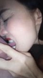 Hot Thai Wife Noi Blowing And Cum Swallowing. snapshot 3