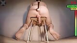 ANAL ORGASM IS INEVITABLE ON THIS CHAIR - prostate milking machine snapshot 18