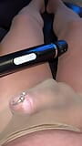 สาวแต่งตัวข้ามเพศมือสมัครเล่น Kellycd2022 แม่น่าเย็ดเซ็กซี่หยอกล้อตัวเองด้วยของเล่นของกูในถุงน่องสีแทน snapshot 8