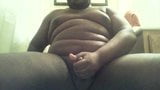 Black Chub Jerking Nude Before Shower snapshot 3