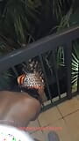 BECCATO A SCOPARE UNA SORELLASTRA SEXY SUL BALCONE DI MIAMI SOUTH BEACH snapshot 2