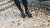 Lady L walking stud sexy boots(down) snapshot 5