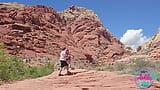 Ashley at red rock canyon - pemotretan di balik layar! snapshot 5