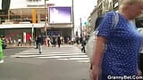 Busty granny riding strangers cock after blowjob snapshot 3