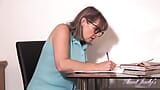 AuntJudys - Busty Mature Teacher Mrs. Tigger - After Class snapshot 3